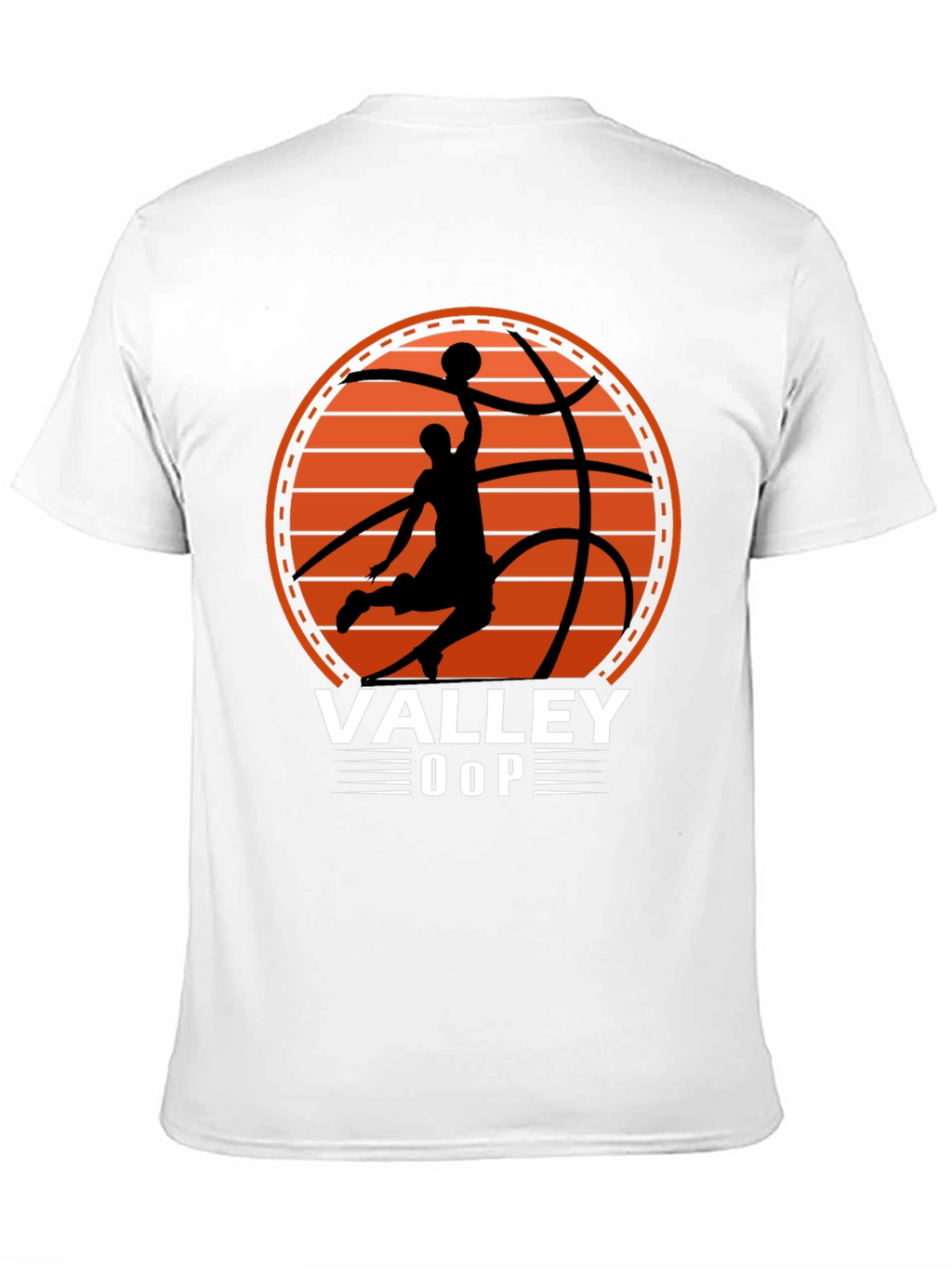 Valley Oop Basketball Graphic T-Shirt