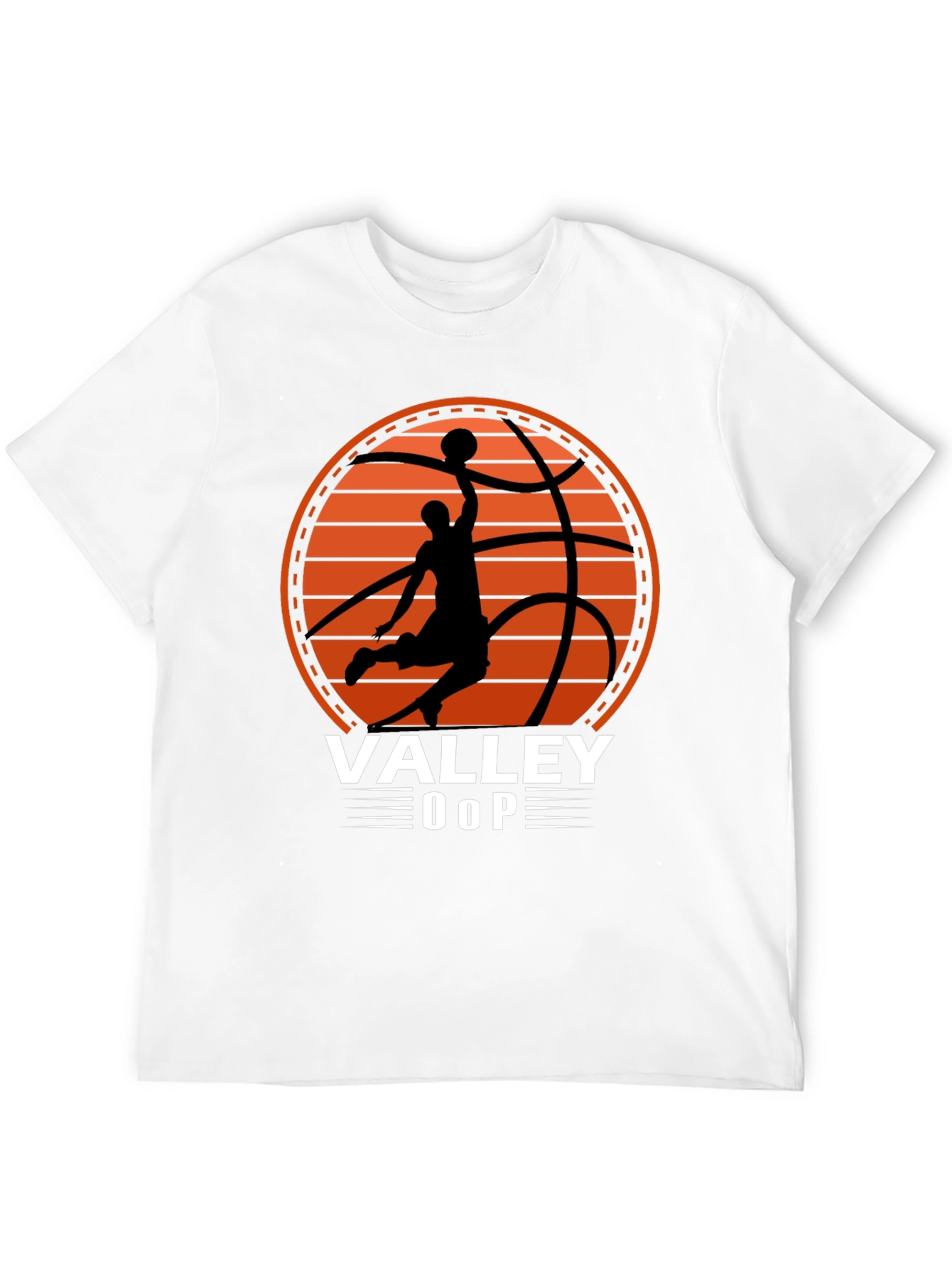 Valley Oop Basketball Graphic T-Shirt