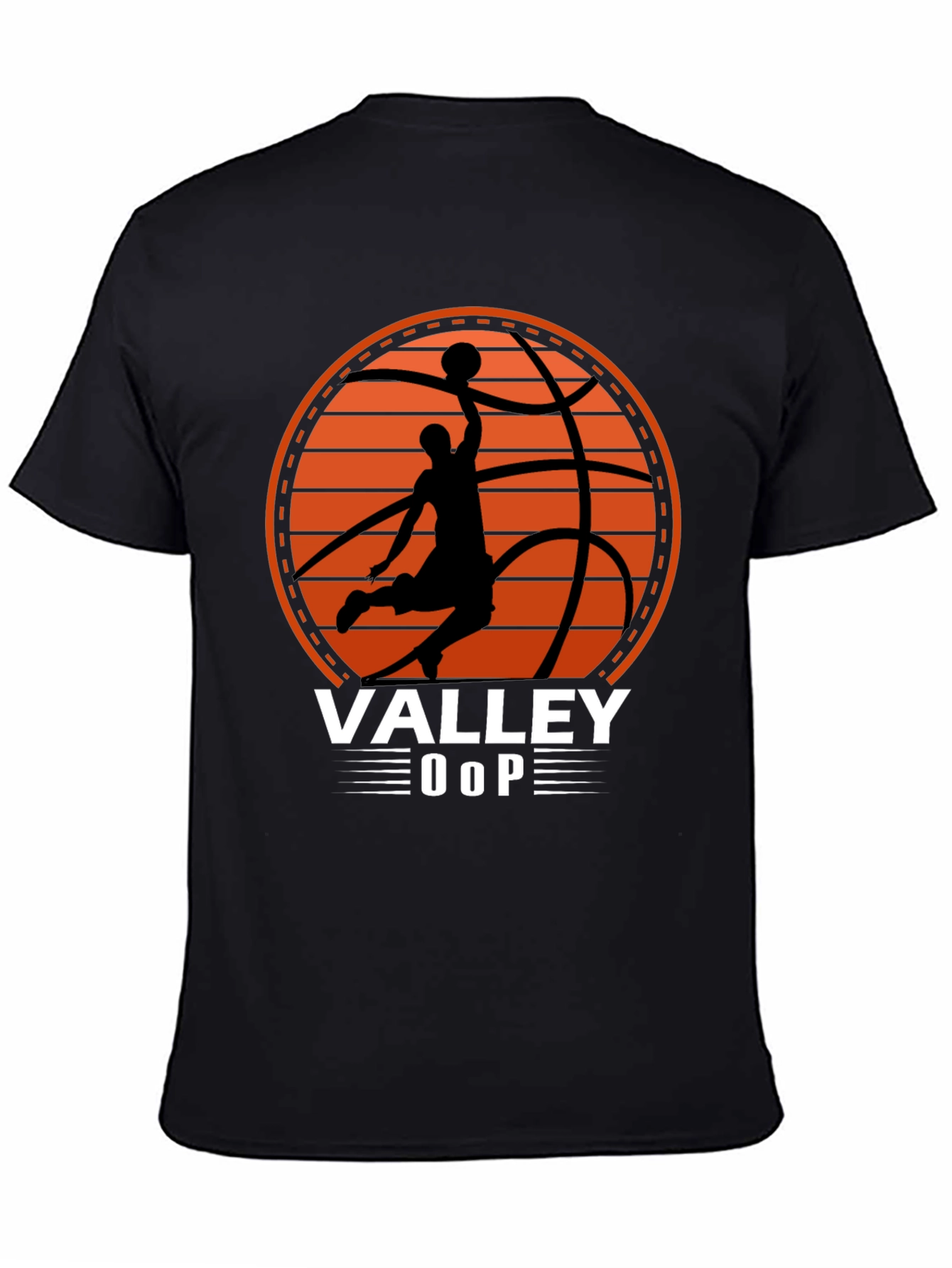 Valley Oop Basketball Graphic T-Shirt