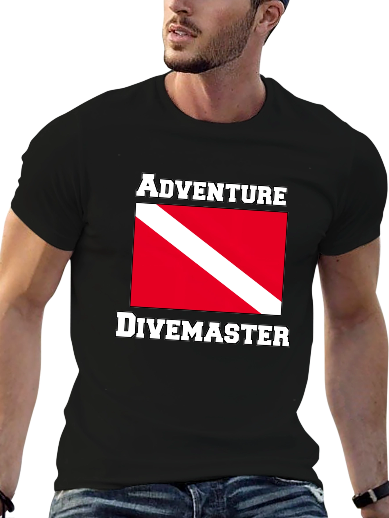 Adventure Divemaster T-Shirt Scuba Diving Diver Tee