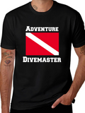 Adventure Divemaster T-Shirt Scuba Diving Diver Tee