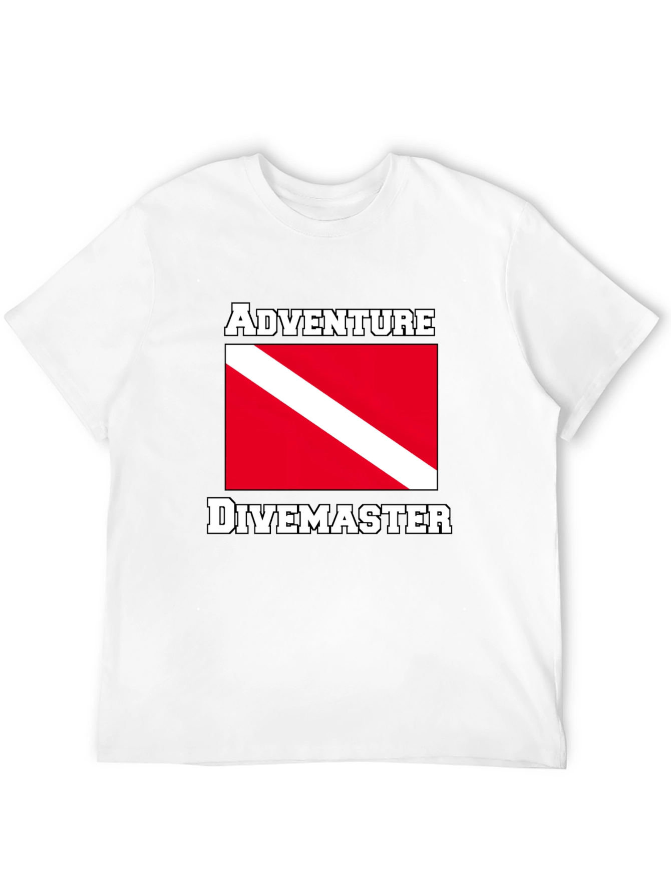 Adventure Divemaster T-Shirt Scuba Diving Diver Tee