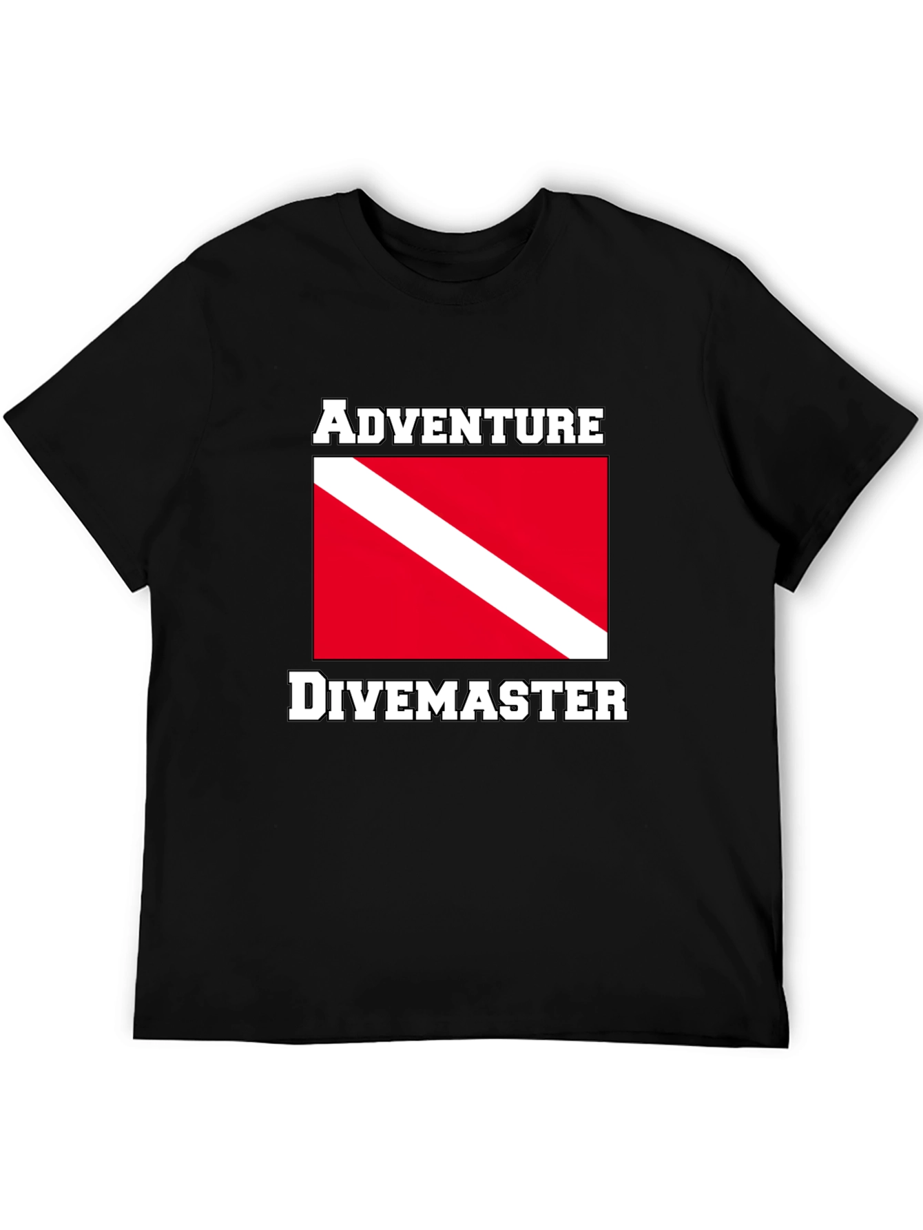 Adventure Divemaster T-Shirt Scuba Diving Diver Tee