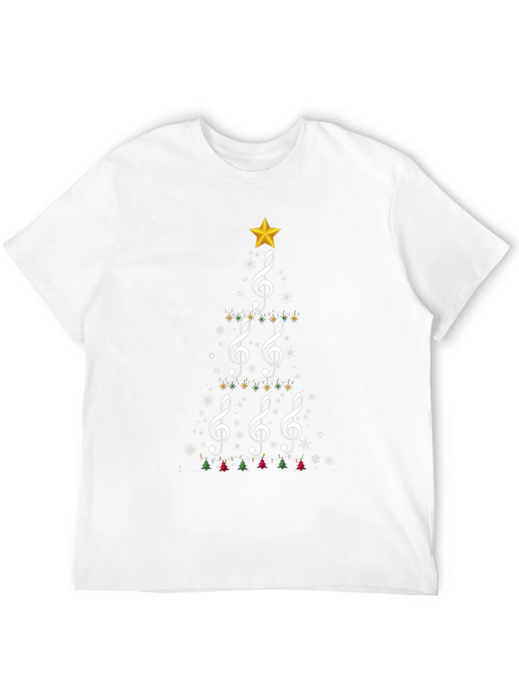 Musical Christmas Tree Graphic Tee