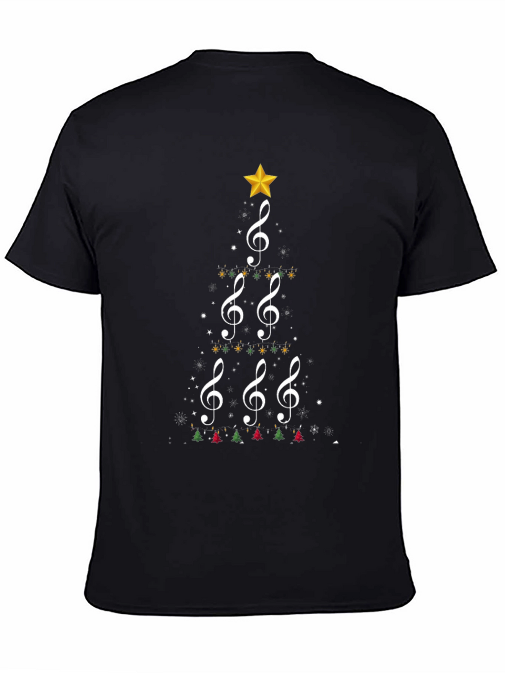 Musical Christmas Tree Graphic Tee