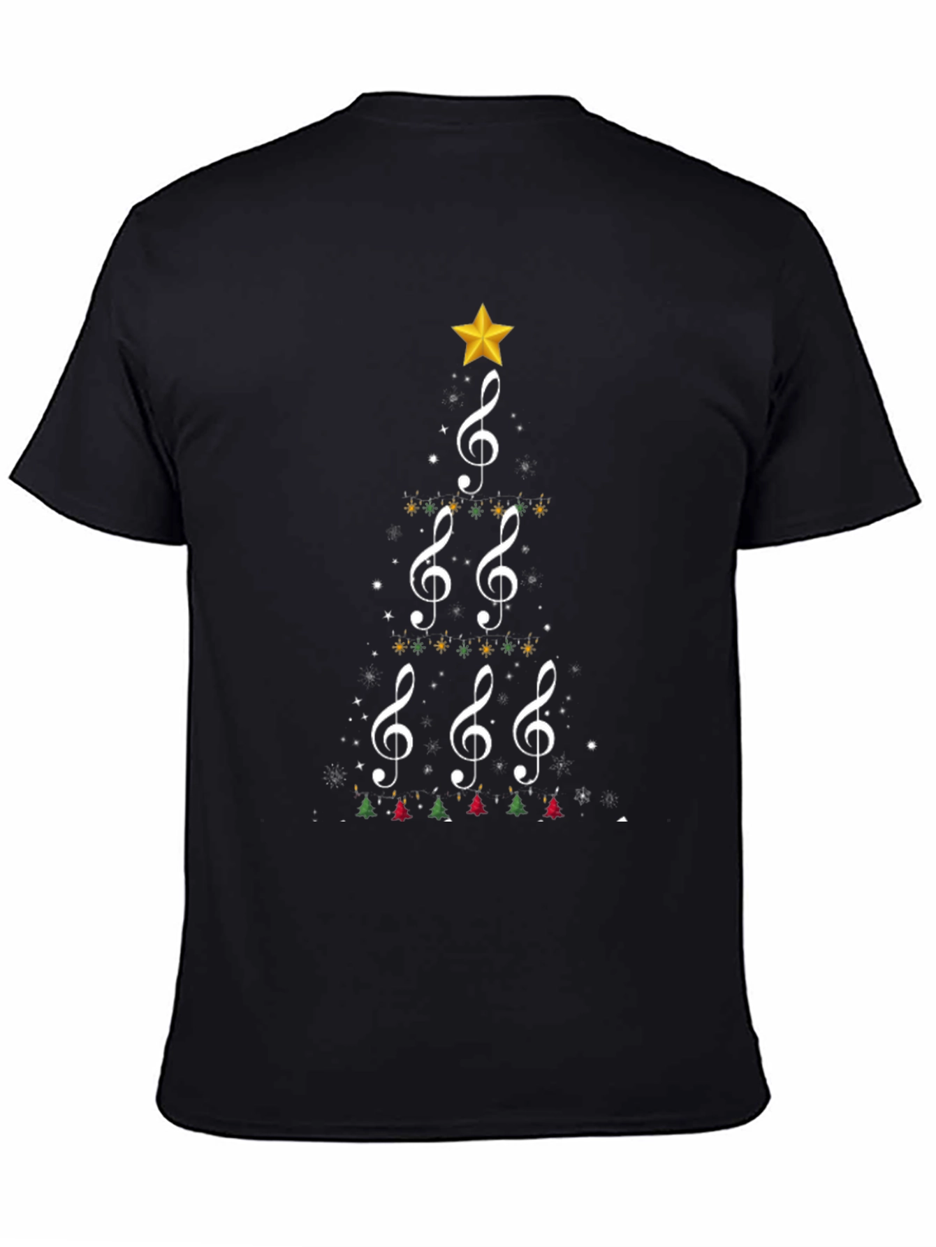 Musical Christmas Tree Graphic Tee