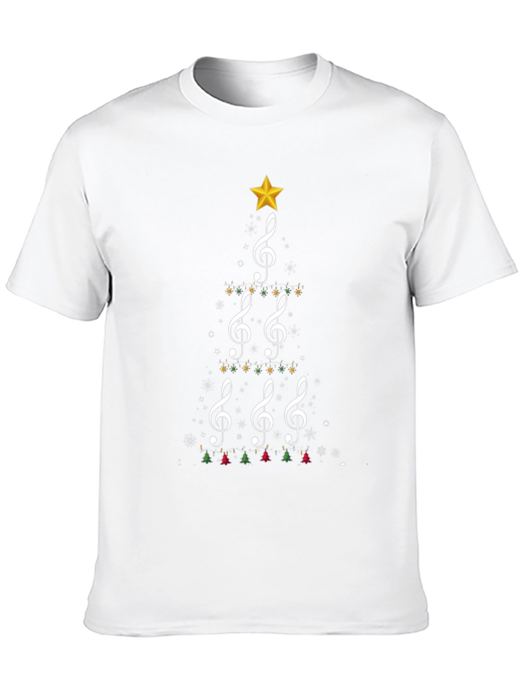 Musical Christmas Tree Graphic Tee
