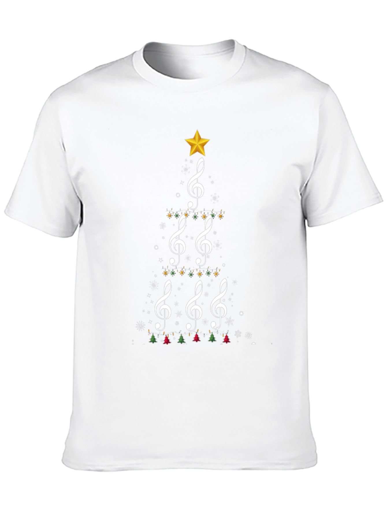 Musical Christmas Tree Graphic Tee