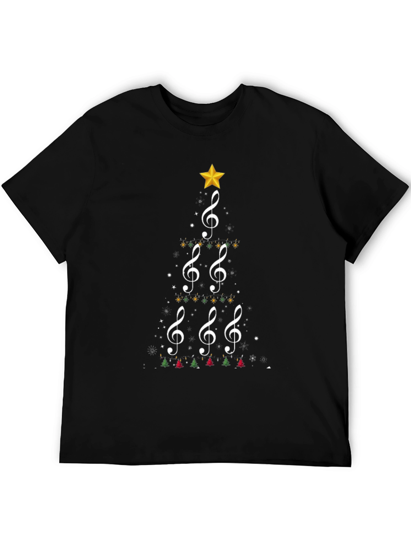 Musical Christmas Tree Graphic Tee