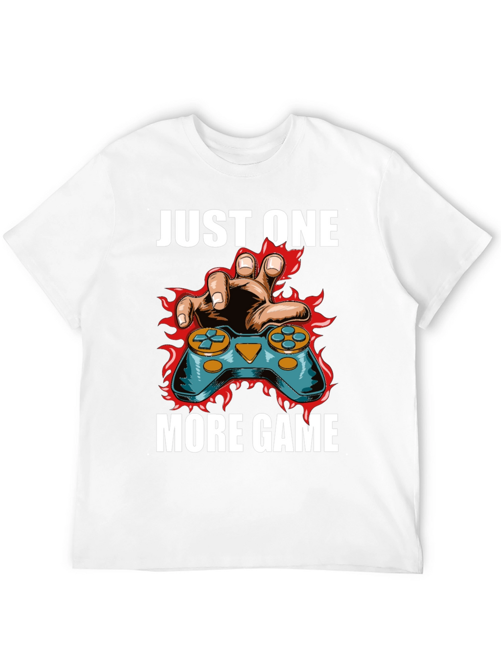 Just One More Game Black T-Shirt