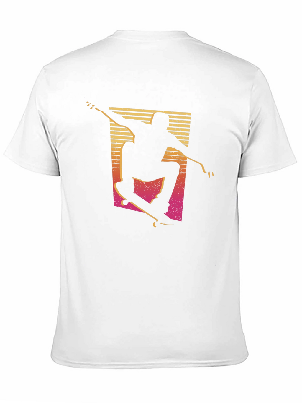 Skate Silhouette Graphic Tee - Black