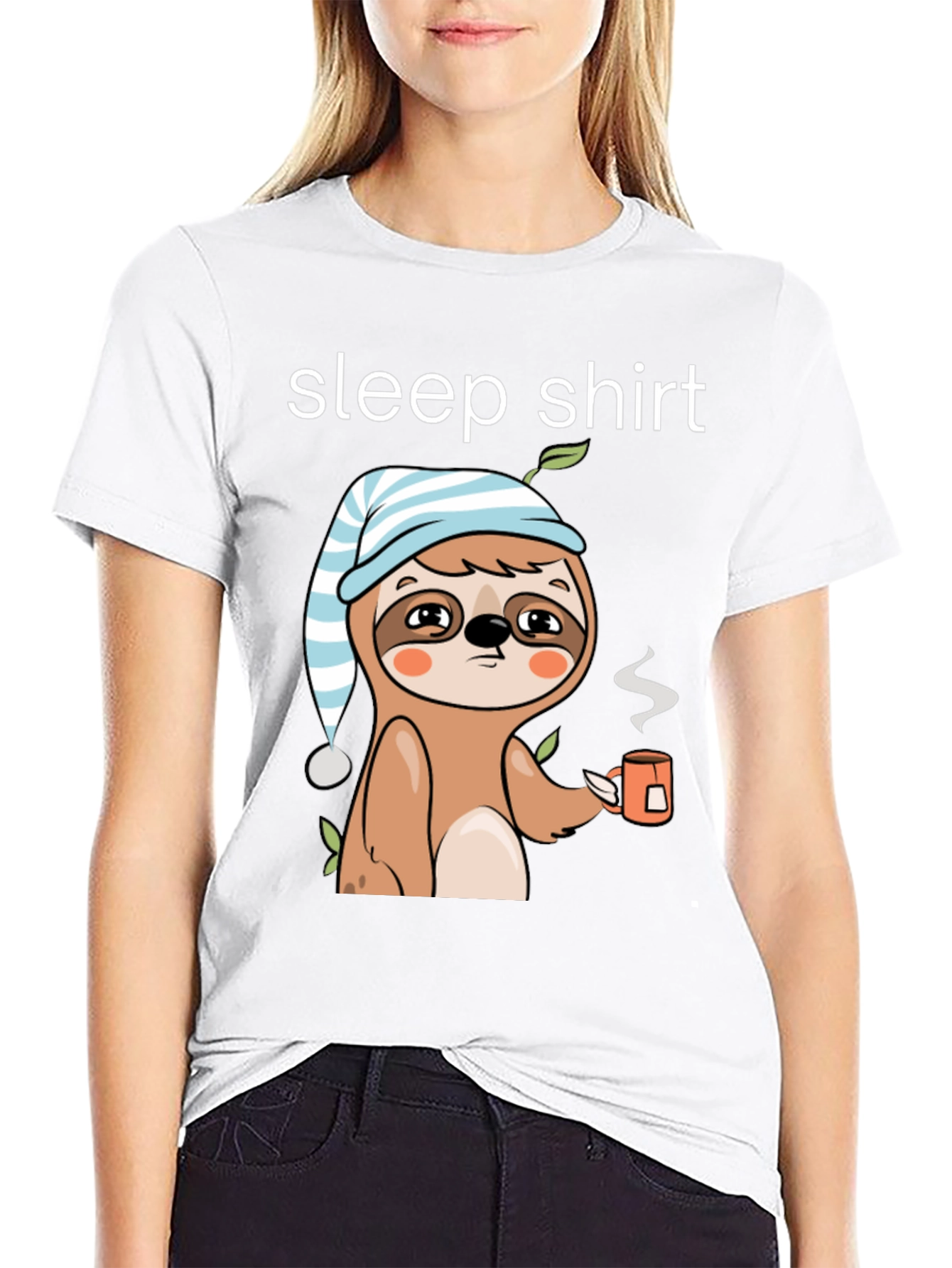 Sleepy Sloth Coffee T-Shirt