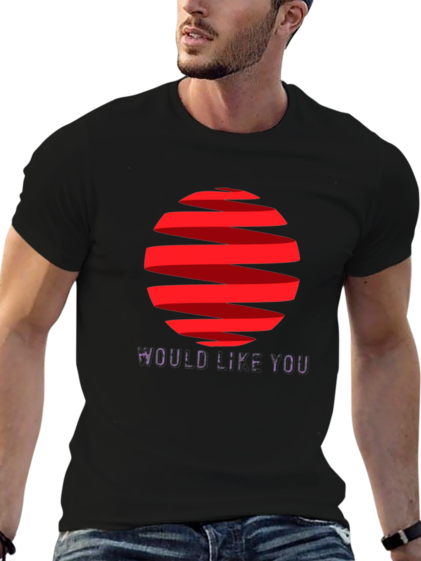 Abstract Sphere Graphic Tee - Casual Menswear