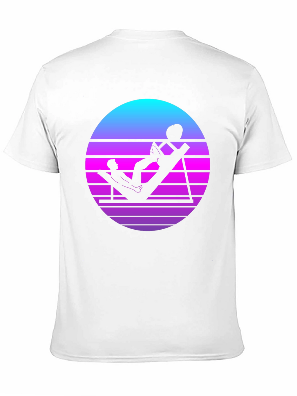 Retro Gym T-Shirt - Vaporwave Workout Tee