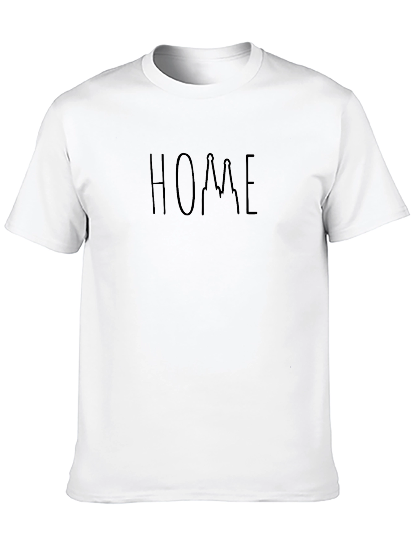 Home City Skyline T-Shirt - Black