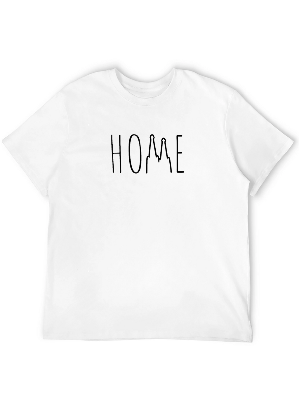 Home City Skyline T-Shirt - Black