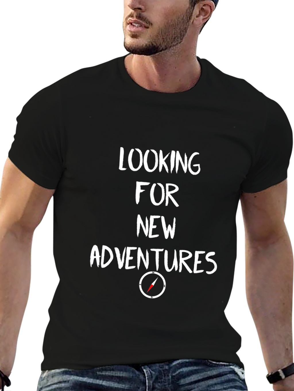 Looking for New Adventures Graphic Tee