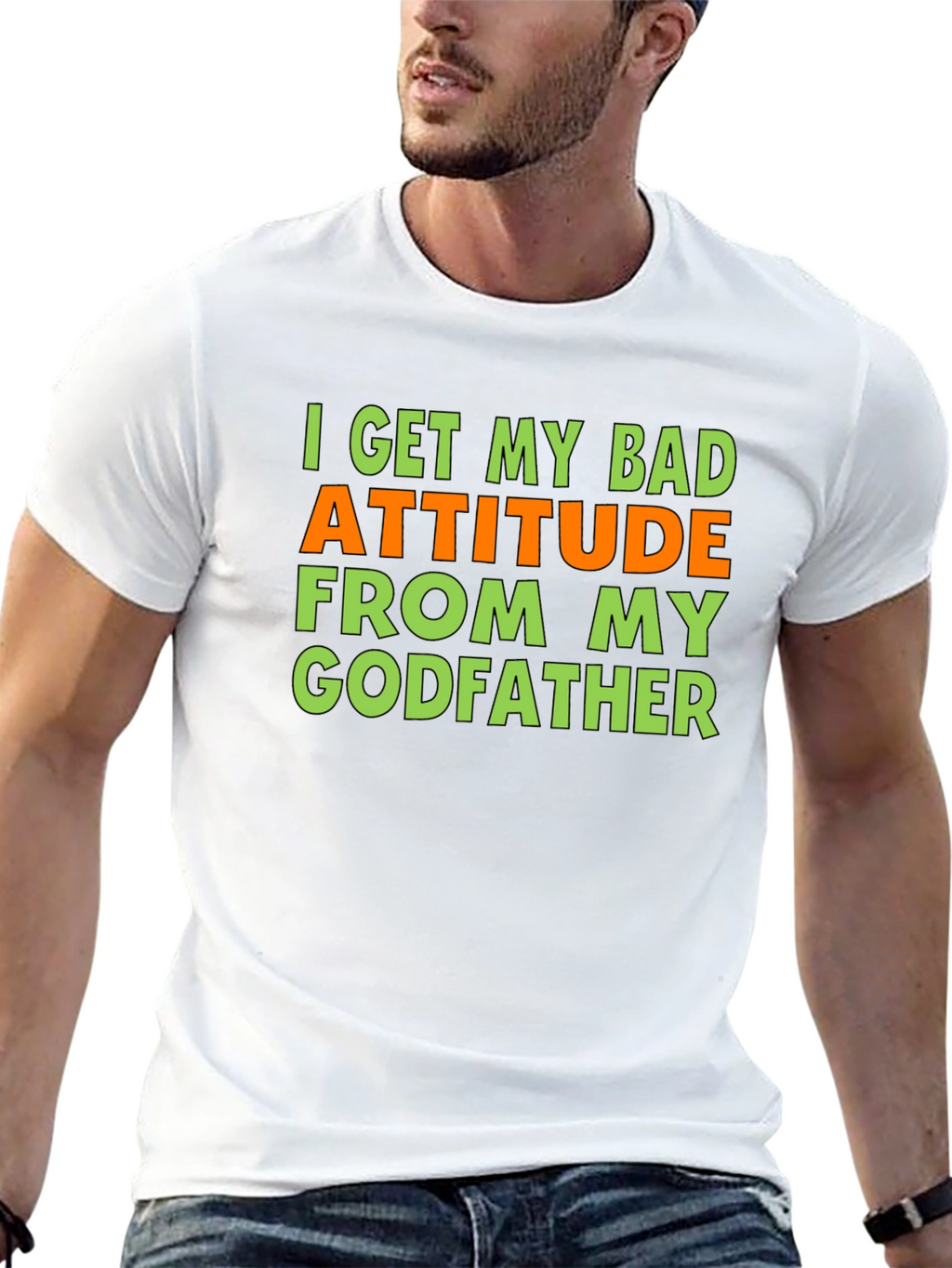 Bad Attitude Godfather Novelty T-Shirt