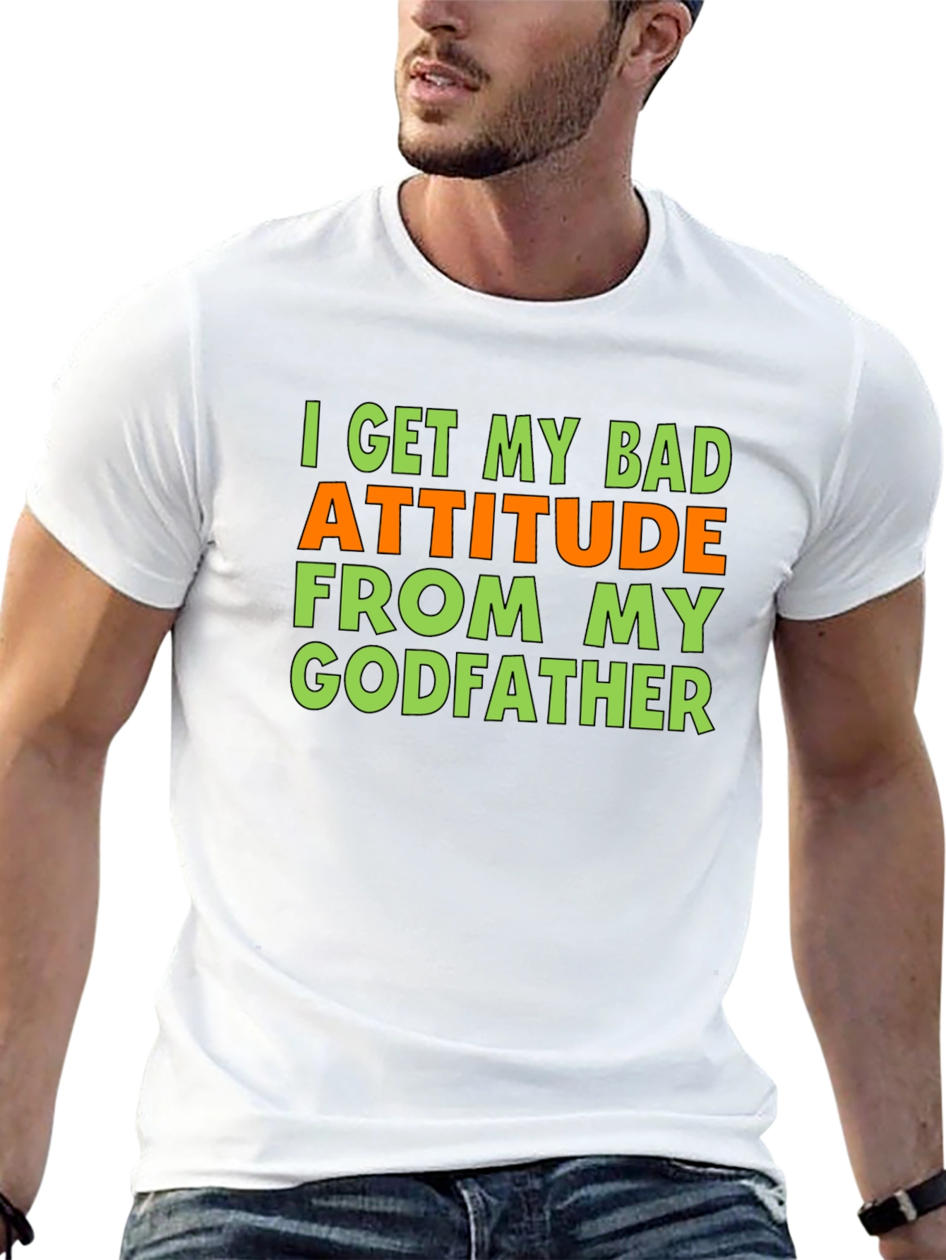 Bad Attitude Godfather Novelty T-Shirt