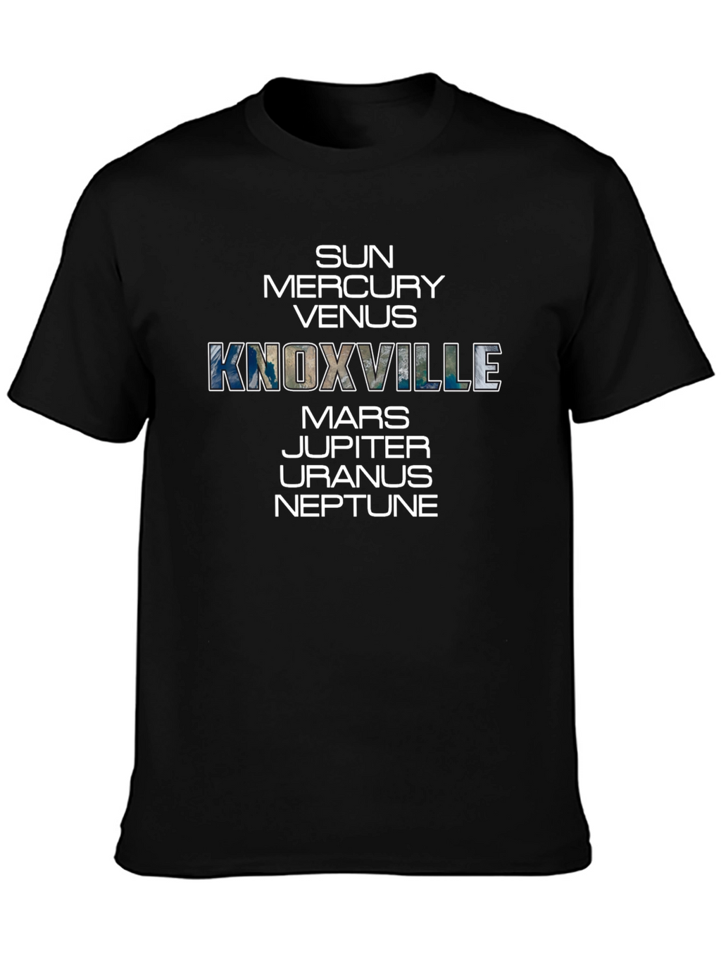 Knoxville Planets Graphic T-Shirt