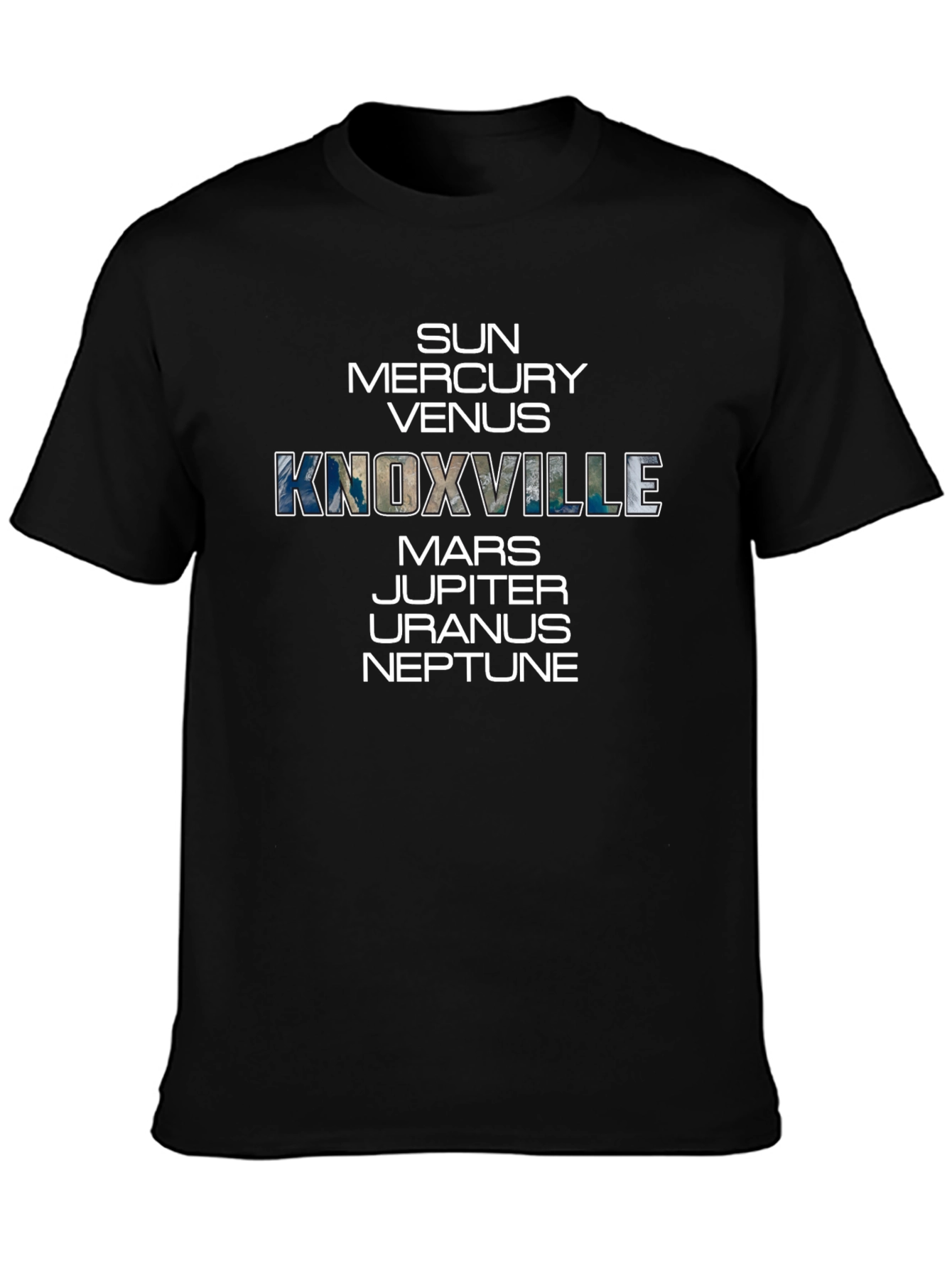 Knoxville Planets Graphic T-Shirt