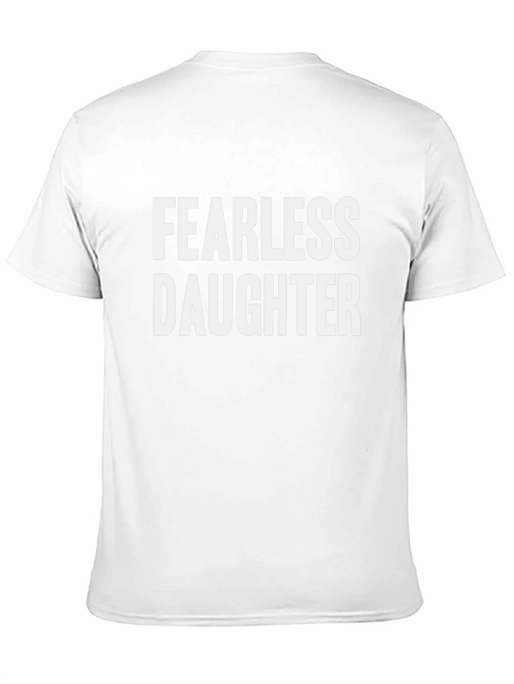 Fearless Daughter Graphic Tee - Black Cotton