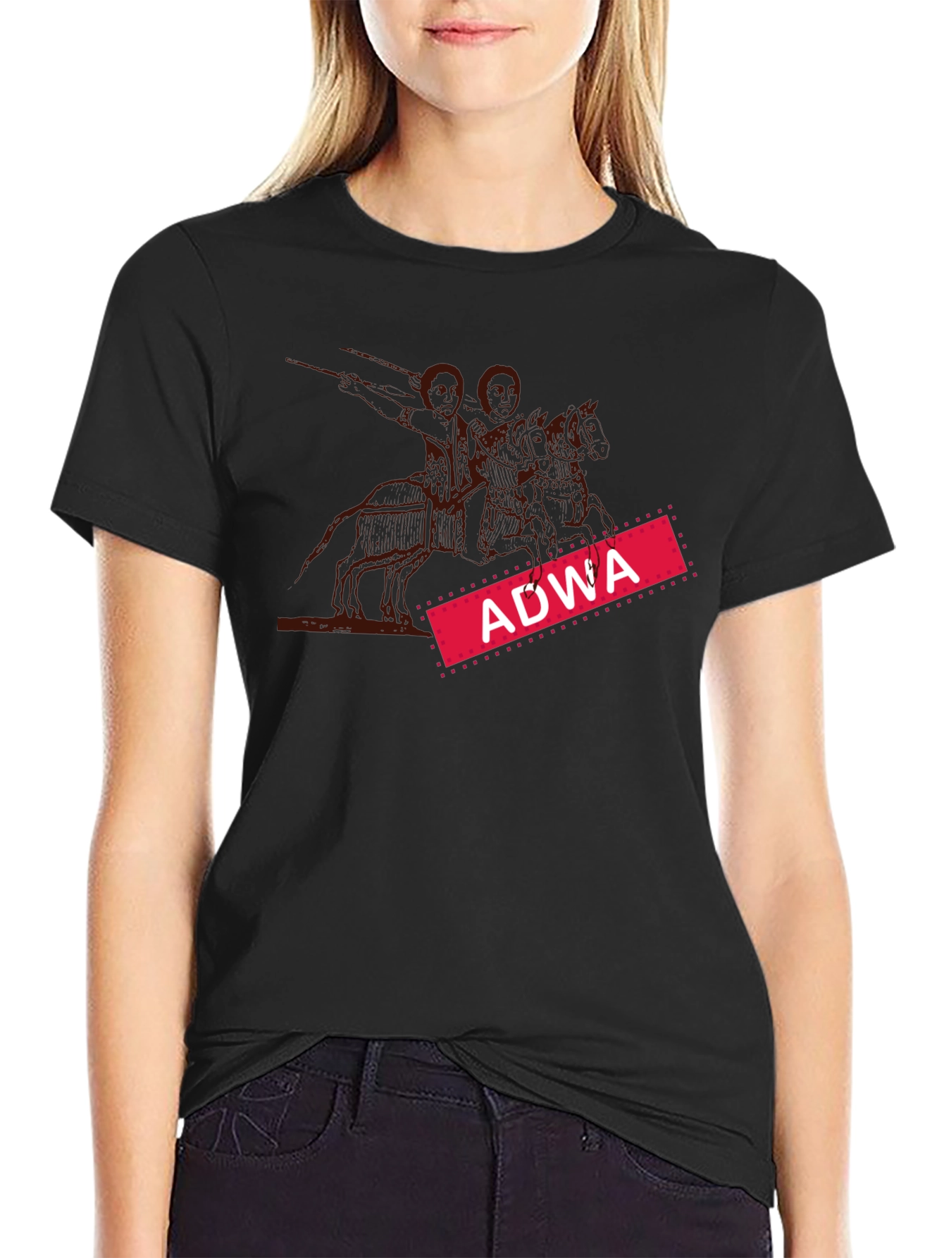 Adwa Black T-Shirt