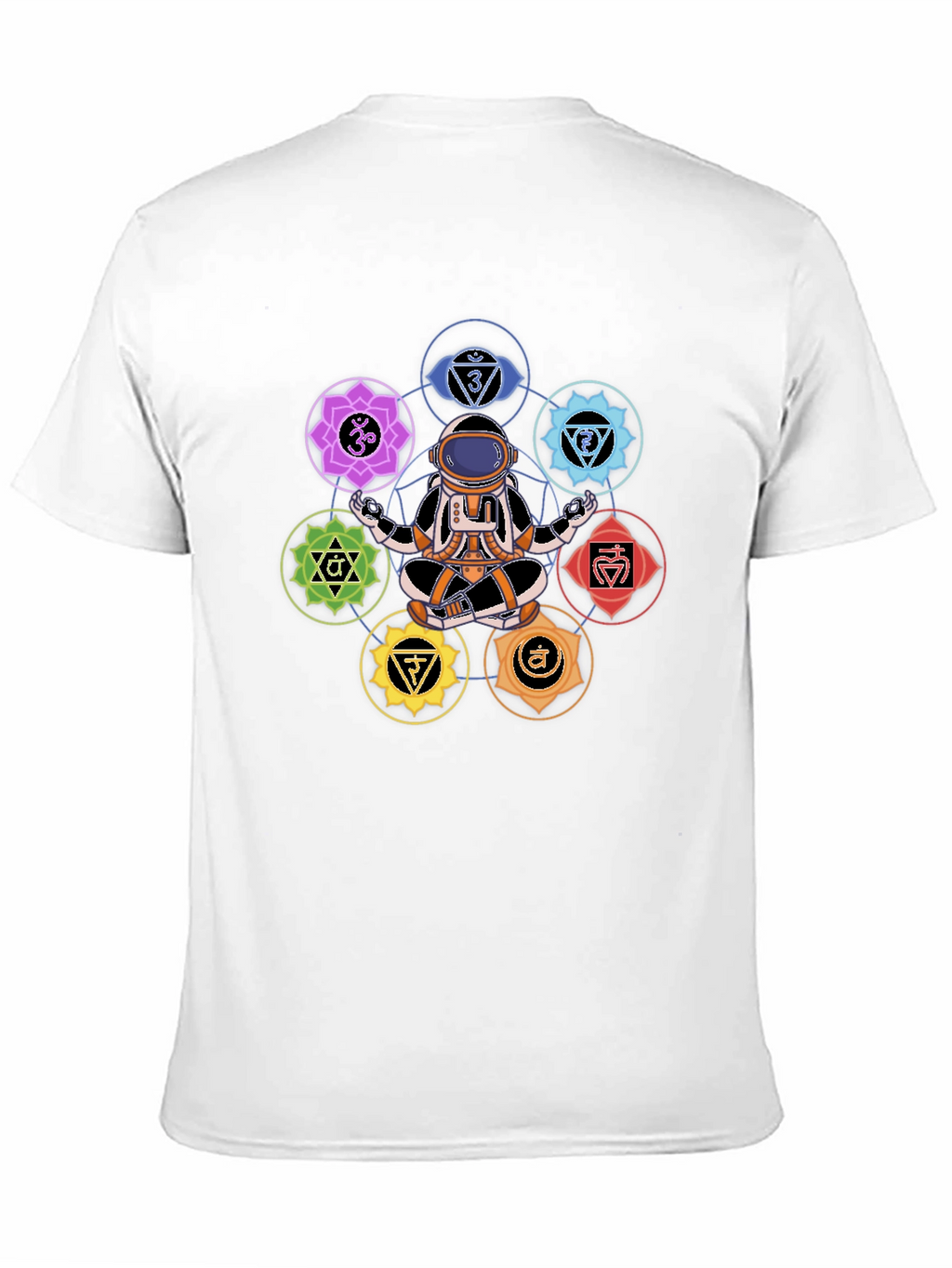 Astronaut Chakra T-Shirt - Meditating in Space!