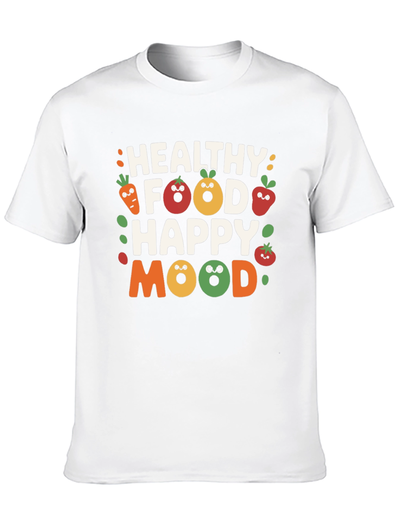 Healthy Food Happy Mood Graphic Tee