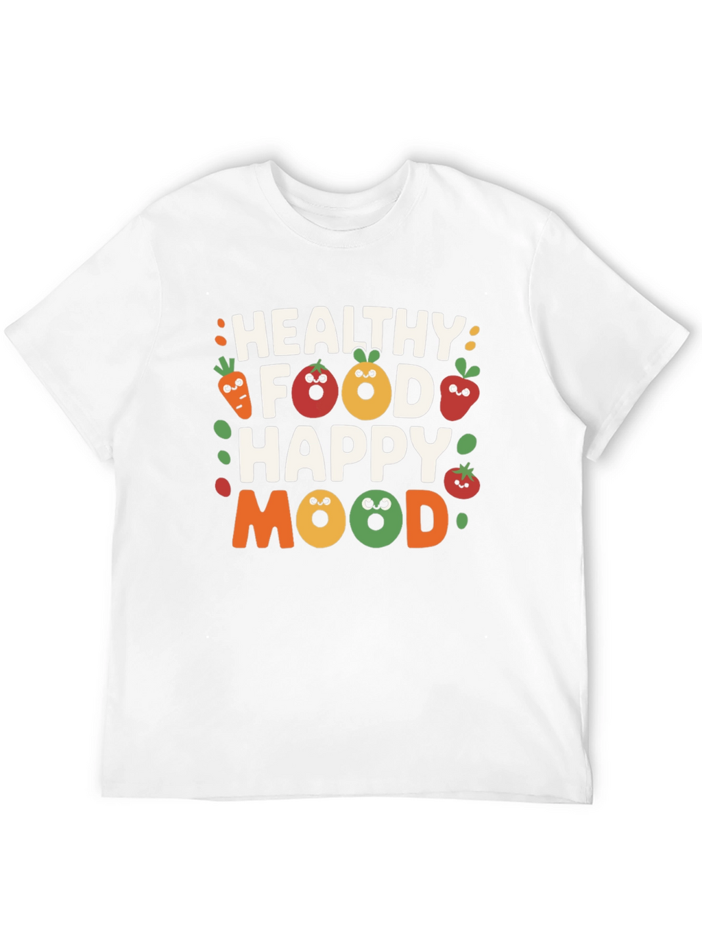 Healthy Food Happy Mood Graphic Tee