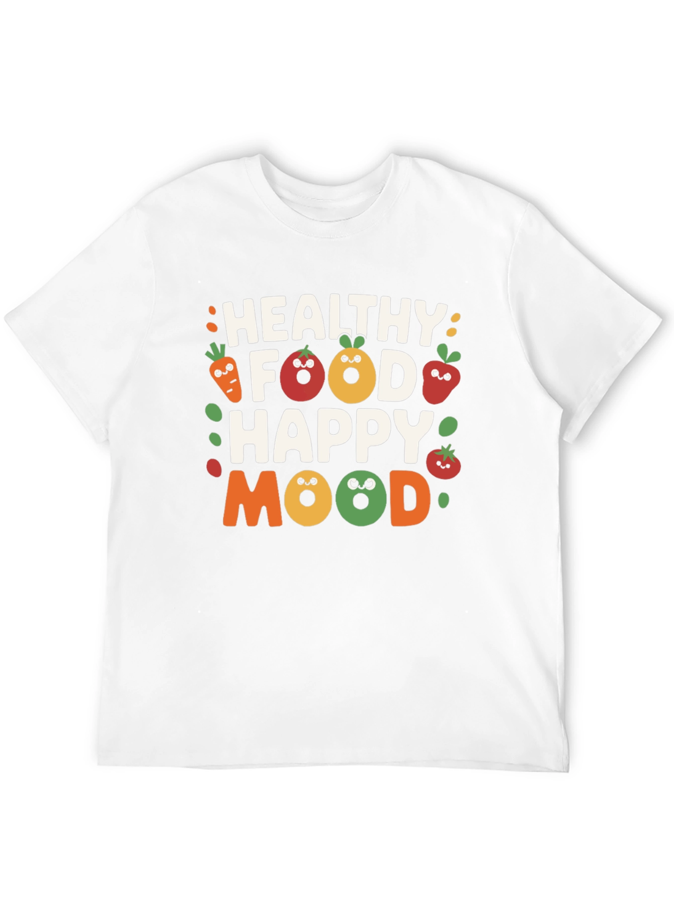 Healthy Food Happy Mood Graphic Tee