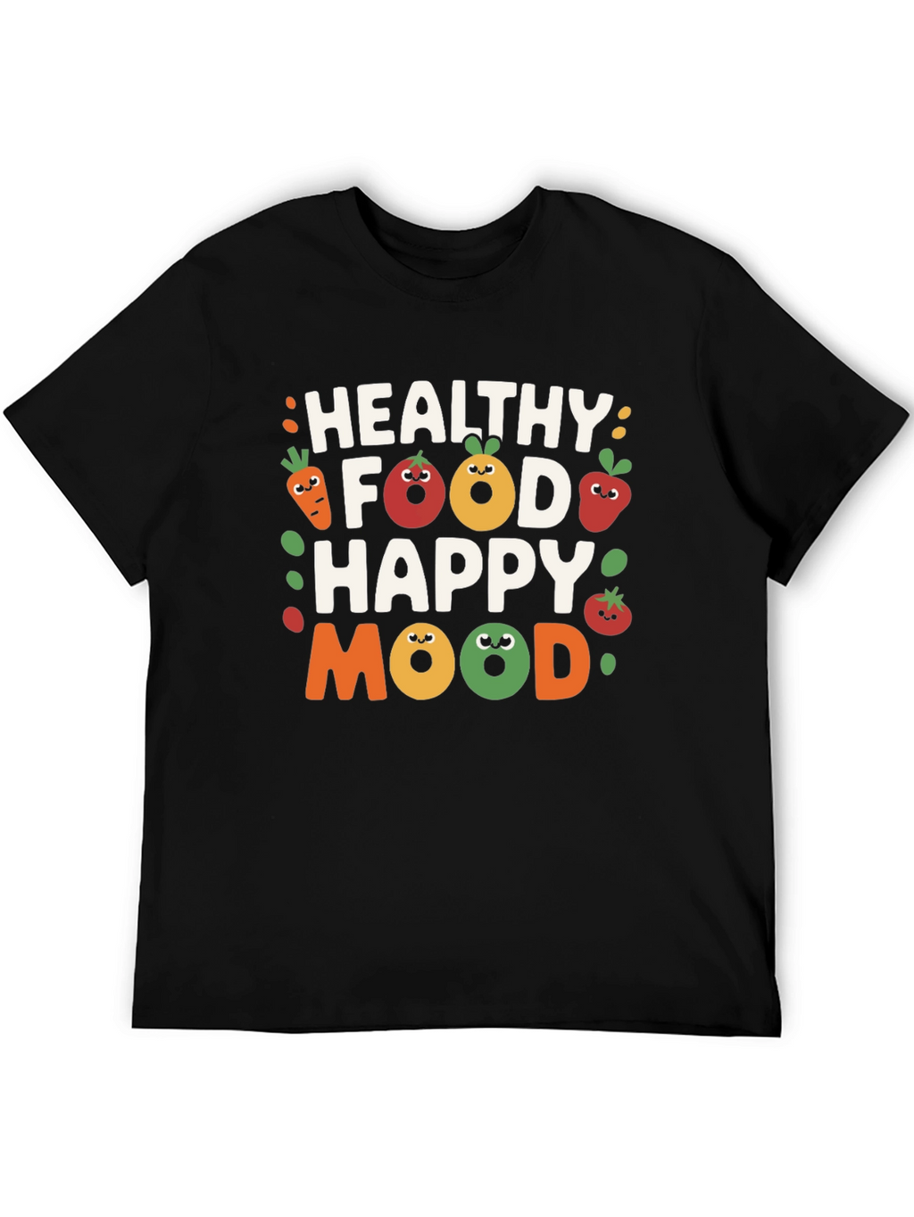 Healthy Food Happy Mood Graphic Tee