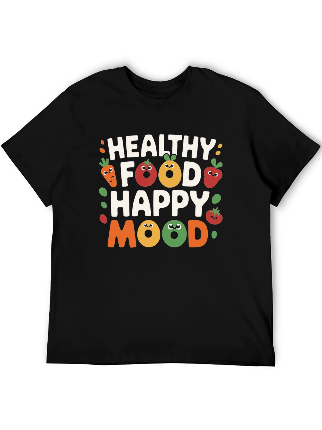 Healthy Food Happy Mood Graphic Tee