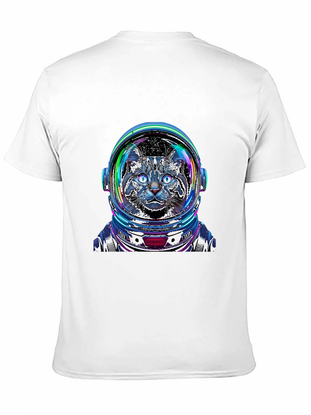 Cosmic Cat Astronaut T-Shirt - Galaxy Pet Tee