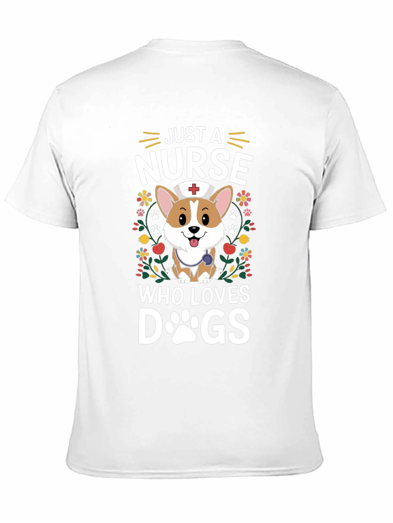 Just A Nurse Who Loves Dogs T-Shirt