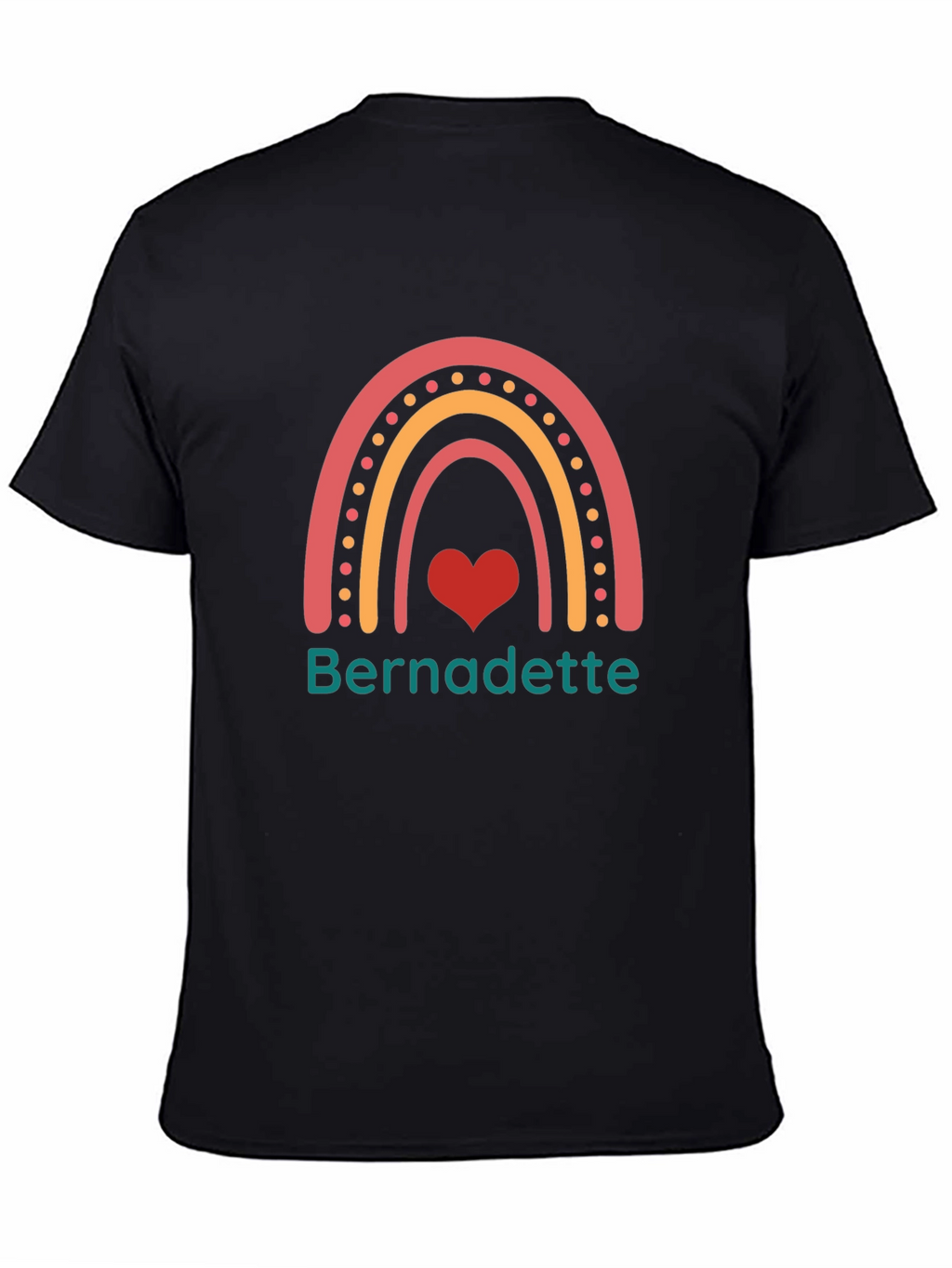 Bernadette Rainbow Heart T-Shirt