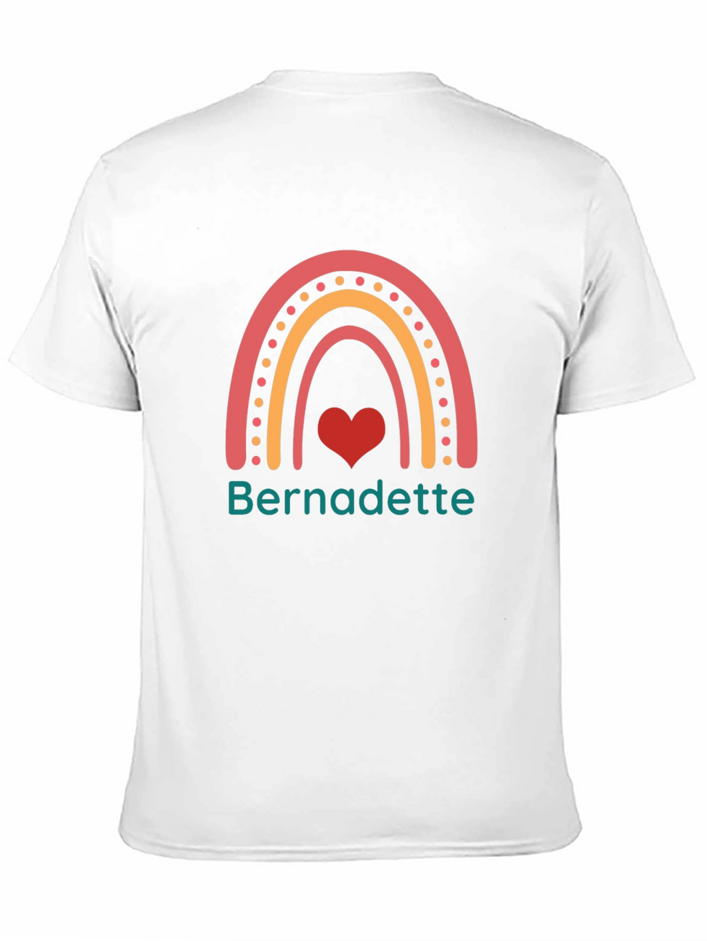 Bernadette Rainbow Heart T-Shirt