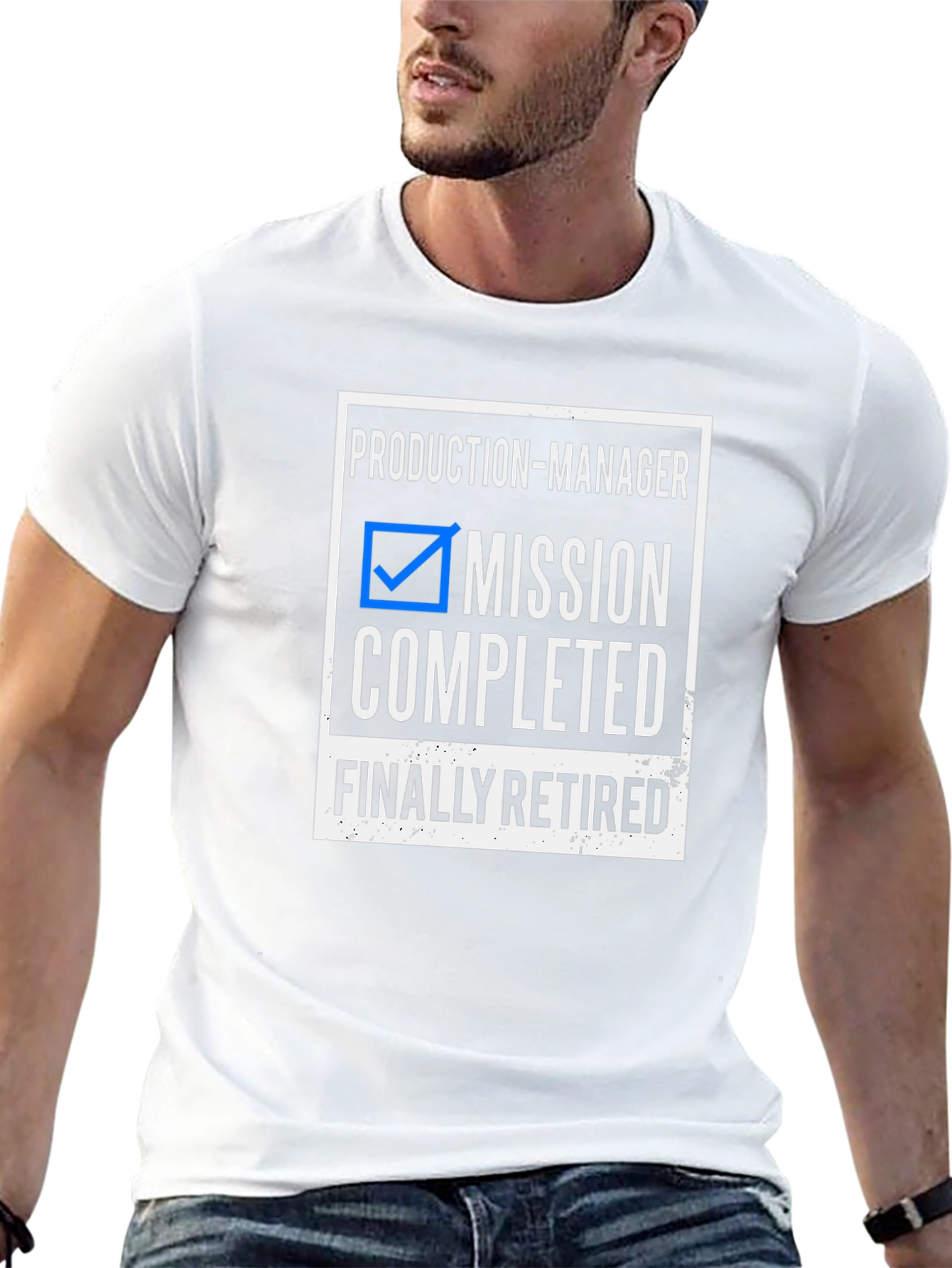 Production Manager Mission Completed Retired T-Shirt