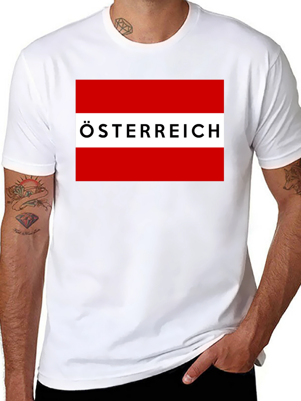 Austria Flag T-Shirt - Österreich Pride
