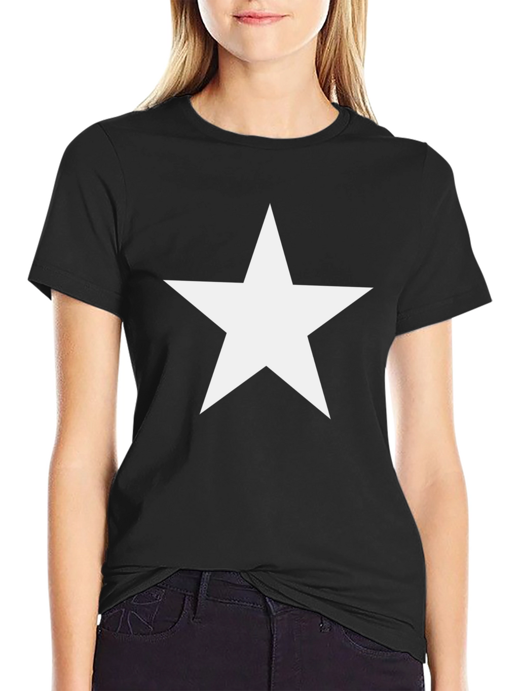 Bold Star Graphic T-Shirt - Casual Comfort