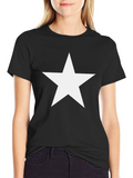 Bold Star Graphic T-Shirt - Casual Comfort