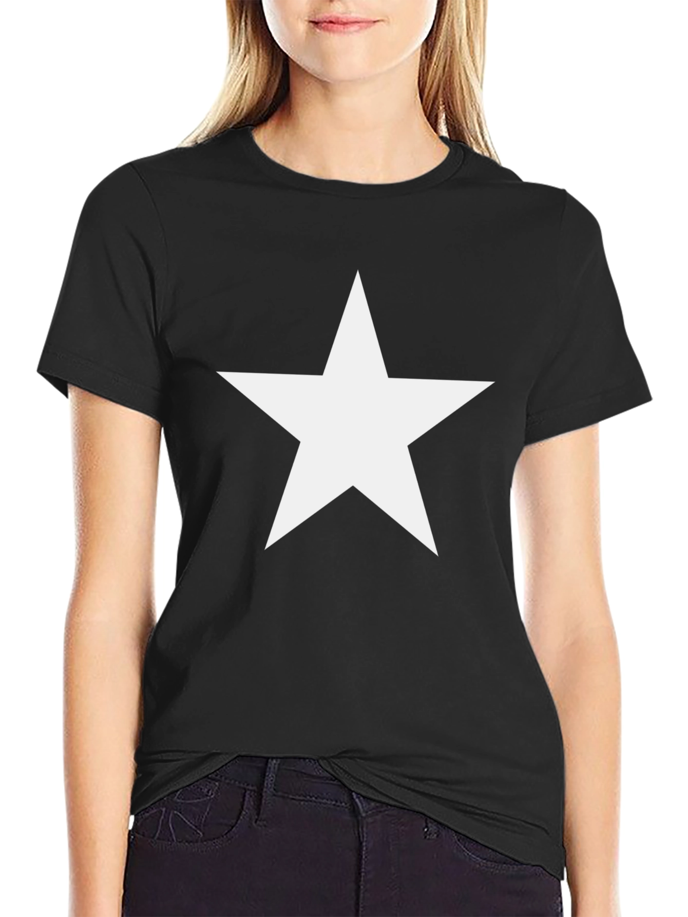 Bold Star Graphic T-Shirt - Casual Comfort
