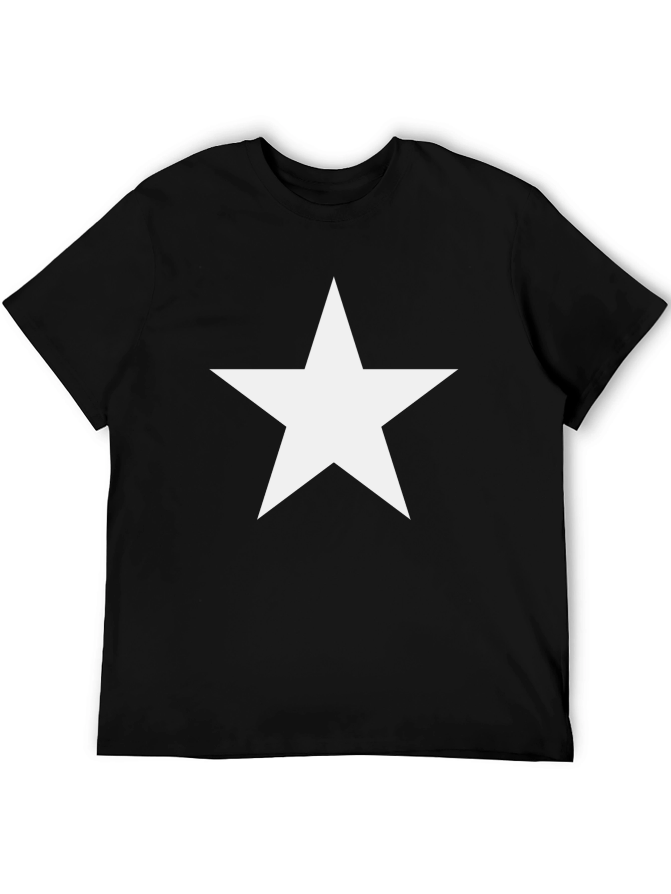 Bold Star Graphic T-Shirt - Casual Comfort
