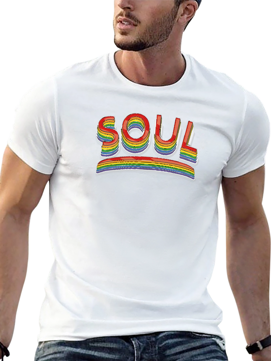 Rainbow Soul Graphic T-Shirt