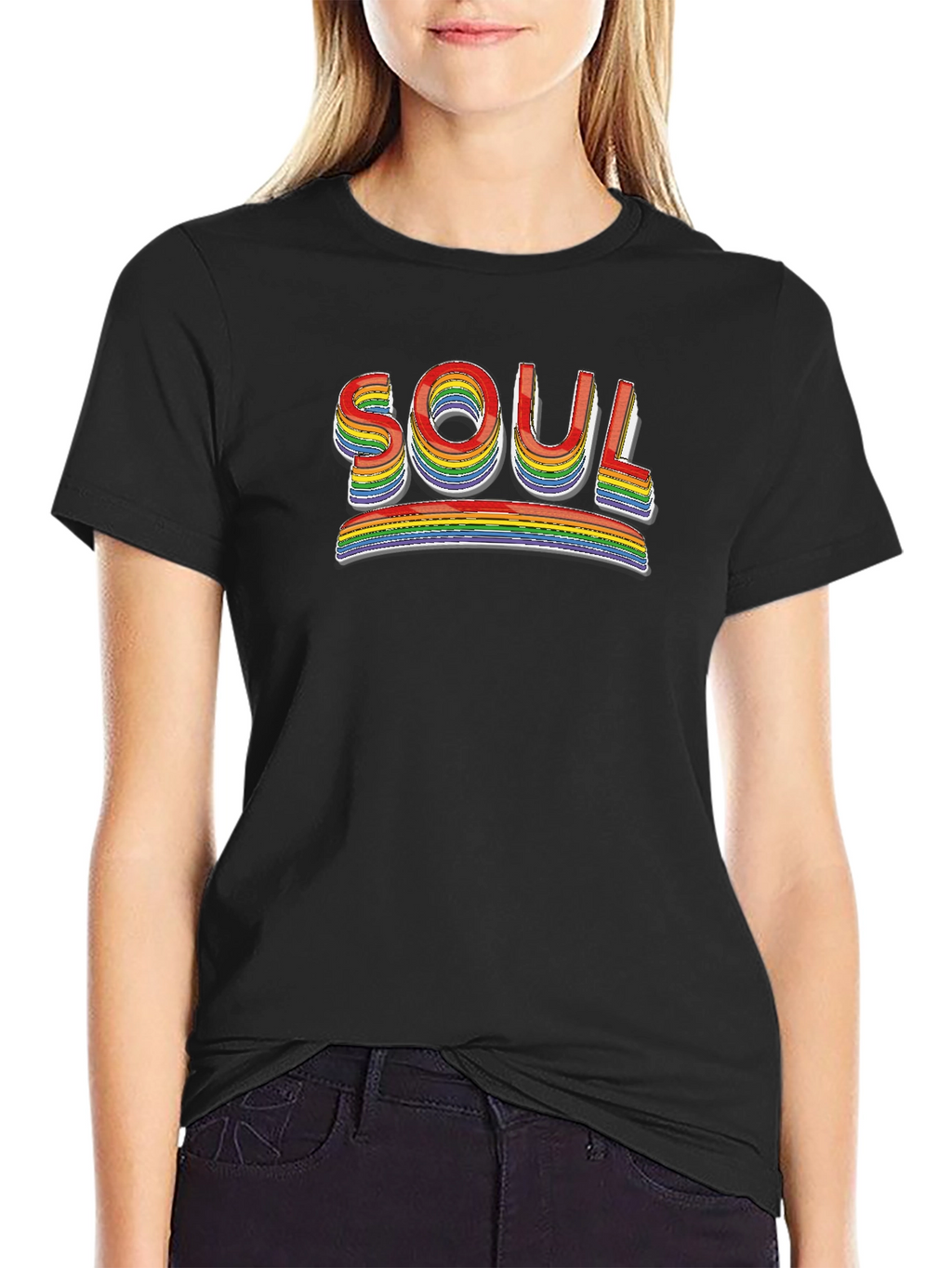 Rainbow Soul Graphic T-Shirt
