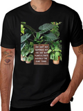 Plant Lover T-Shirt - Buy Plants Not Happiness