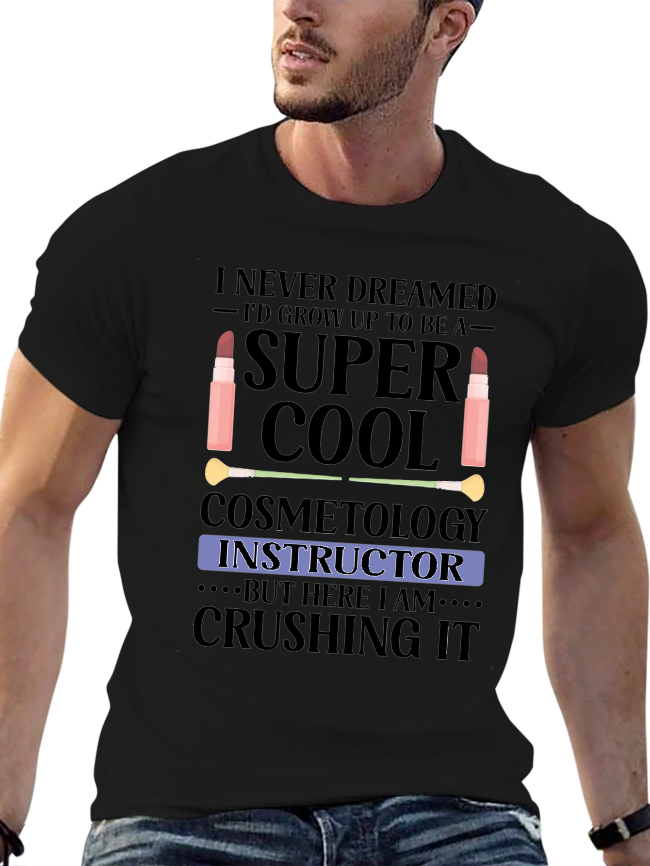 Cosmetology Instructor T-Shirt - Super Cool Graphic Tee