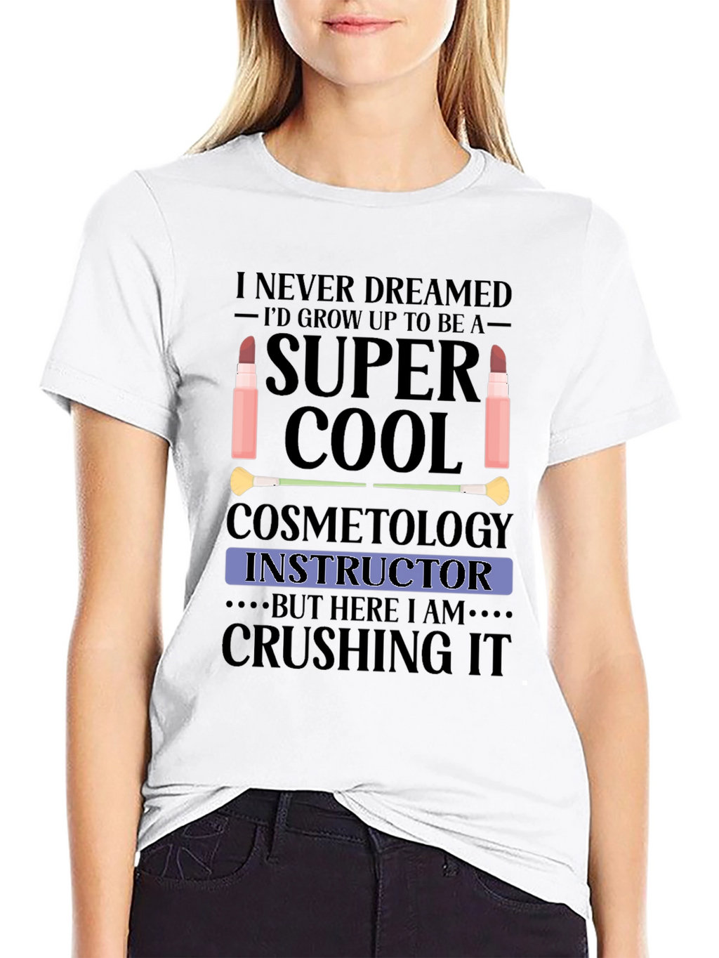Cosmetology Instructor T-Shirt - Super Cool Graphic Tee