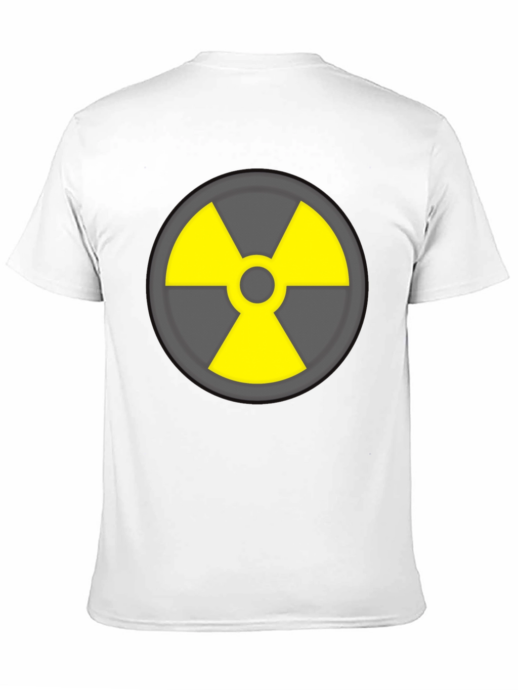Radioactive Symbol T-Shirt - Black Cotton Blend