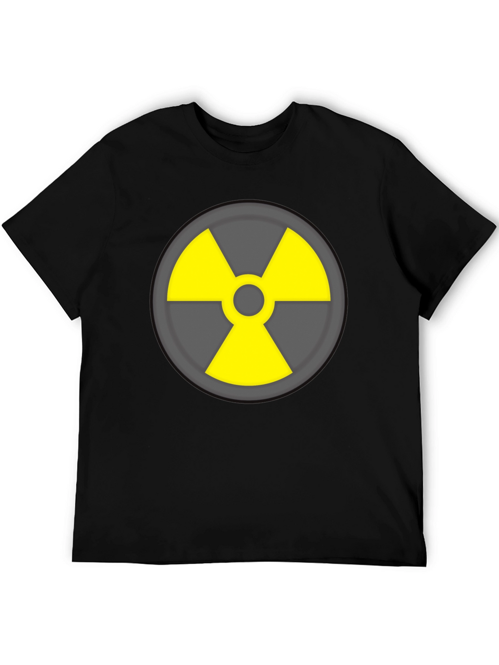 Radioactive Symbol T-Shirt - Black Cotton Blend